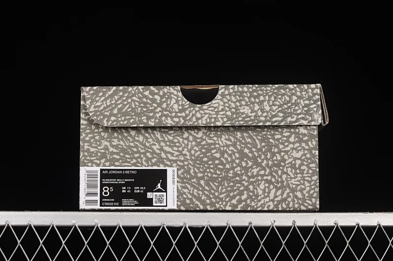 All categories Air Jordan Jordan series basketball shoes Air Jordan 3 foreign trade version Air Jordan 3 "Cool Grey" AJ3 Joe 3 Gray Wolf CT8532-012